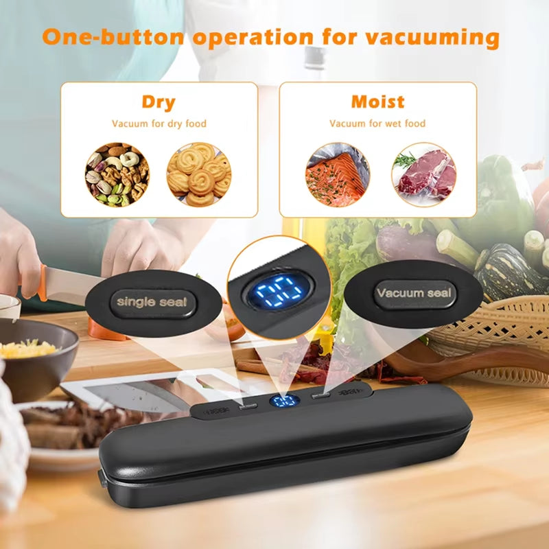 Vacuum Sealer Packaging Machine Food Vacuum 